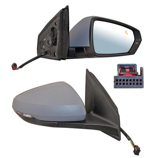 [ESVO-VI20-EL10I1] ESPEJO VOLKSWAGEN VIRTUS 2020 AL 2022 ELECT P/PINT C/DIRECC C/DESEMP C/MEM C/SENS PUNTO CIEGO AUTOABATIBLE 10 PINES DER