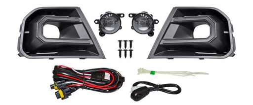 [FAFO-RA23-SLCPJ] FARO AUX (NIEBLA) FORD RANGER WILDTRAK 2023 AL 2025 LEDS C/PARRILLAS JGO