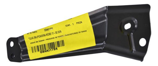 [GUNI-KI17-GS1] GUIA SALPICADERA NISSAN KICKS 2017 AL 2020 DER