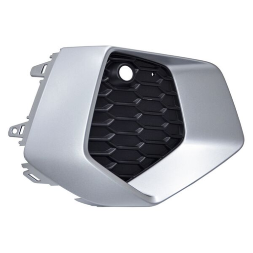 [PAAU-A322-CHSFP1] PARRILLA (REJILLA) AUDI A3 2022 AL 2025 S/FARO AUX C/HOYO P/SENS F/PLATA DER