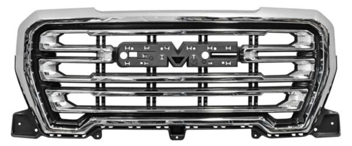 [PACH-SI19-CRL] PARRILLA CHEVROLET SIERRA PU/ SLE/AT4/DENALI 2019 AL 2022 CROM LINEAS