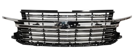 [PACH-SU21-LCR] PARRILLA CHEVROLET SUBURBAN/ TAHOE 2021 AL 2023 LINEAS CROM