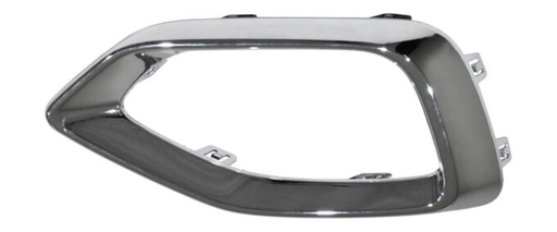 [MOMG-HS21-CR2] MOLDURA PARRILLA MG HS 2021 AL 2024 CROM IZQ