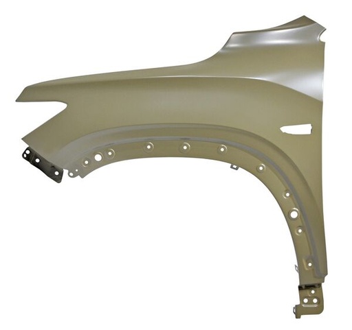 [SACH-TR21-CHPO2] SALPICADERA CHEVROLET TRACKER 2021 AL 2025 C/HOYO P/CUARTO IZQ