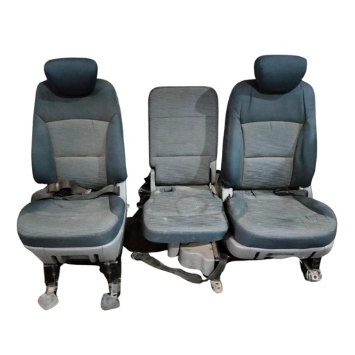 [SAHY-H113-JORUS] SALA ASIENTO HYUNDAI H100 2013 3 PZAS JGO DESMONTADO ORIGINAL