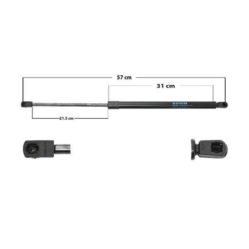 [51212MAN] AMORTIGUADOR 5TA PUERTA CHEVROLET TORNADO VAN 22-25 MANUAL 57 31 21.5 GENERICA CHIN DER/ IZQTRASERA CAJUELA
