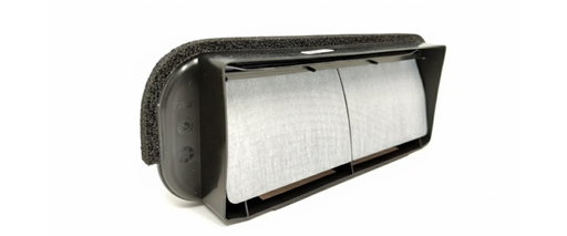 [RVNI-VE11-ORI41] REJILLA VENTILACION A/C NISSAN VERSA 2011 AL 2019/ VERSA V-DRIVE 2020 AL 2024 INT TRAS DER ORIGINAL COD. 76804-3NA1A