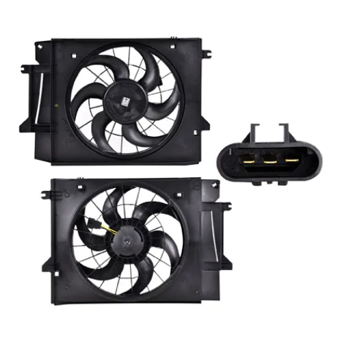 [MONI-QU99-RAD] MOTOVENTILADOR NISSAN QUEST/ FORD VILLAGER/ MERCURY VILLAGER 1999 AL 2002 V6 3.3L P/RAD SENCILLO COMPLETO 3 PIN