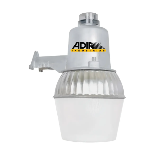 [LUSU9-1007] LUMINARIO EXT SUBURBANO C/LAMPARA C/FOTOCELDA BASE ALUMINIO COD. 1007